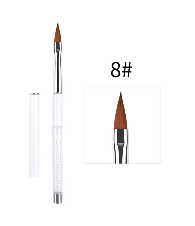 Pearl handle  Nail  brush