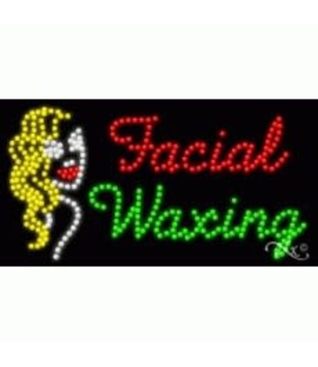 Neon & Led   Signs LED SIGNS #LD21700 Facial Waxing