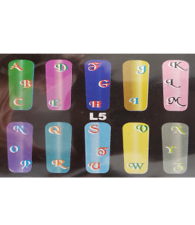 L Stencils # L5 Chinese Letters