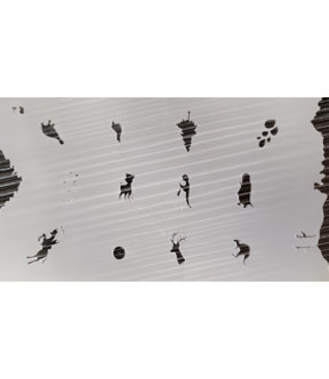 S Stencils #S4  Xmas