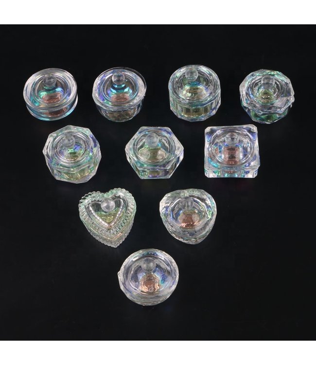 Deluxe Crystal Glass Jar # AS010