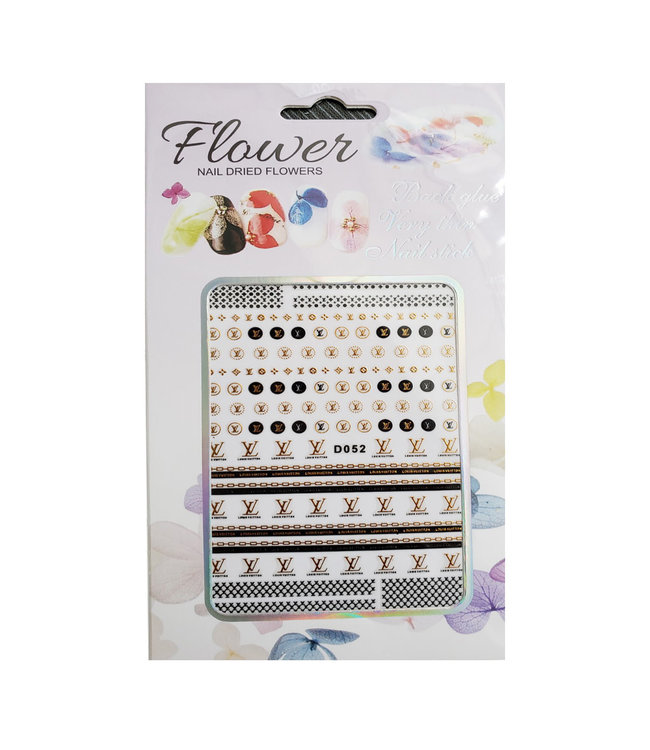 Logo Nail Art Stickers  # AD052