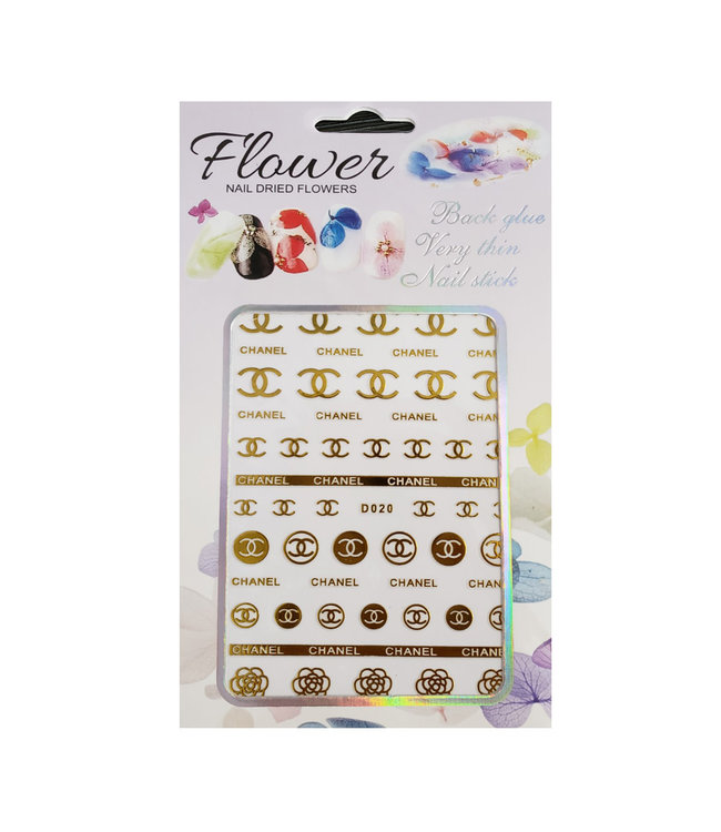 Logo Nail Art Stickers  # AD020