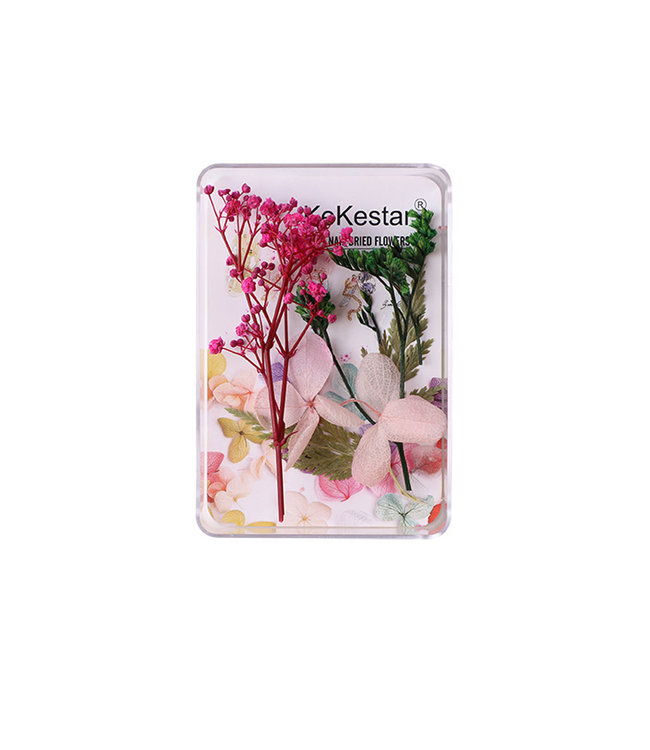 Dry Flowers Nail Art Decoration Box  #DF001