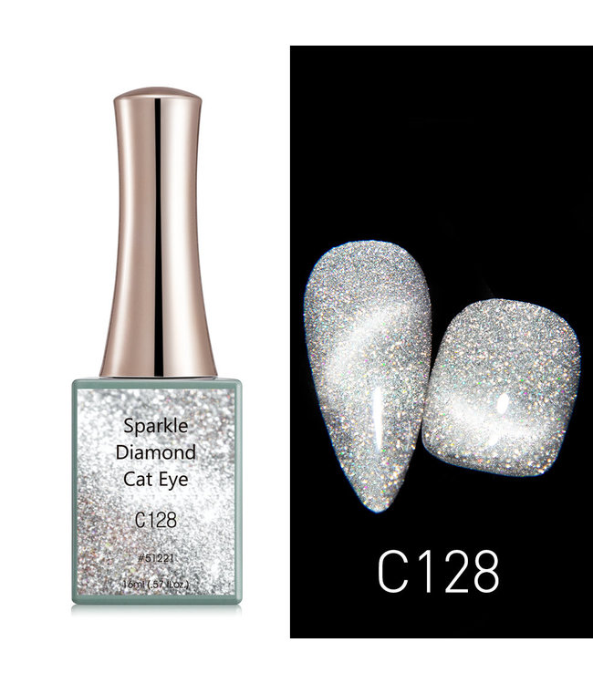 NC Sparkle Diamond Cat Eye # NC128