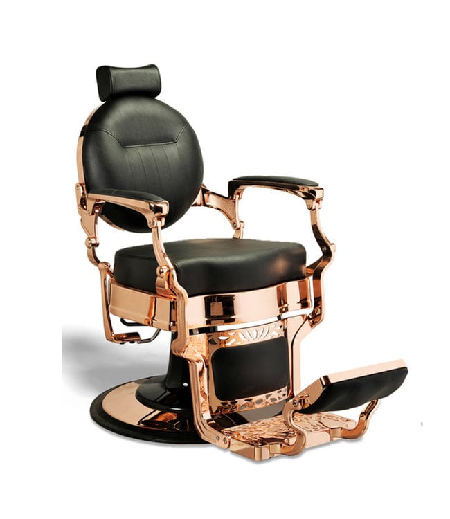 Hair Salon Truman  Barber Chair (Black/Rose Gold)