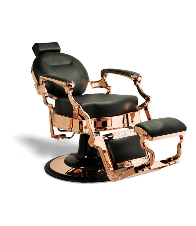 Hair Salon Truman  Barber Chair (Black/Rose Gold)