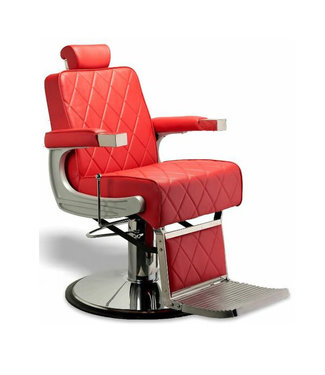 Hair Salon King Barber Chair (Red)