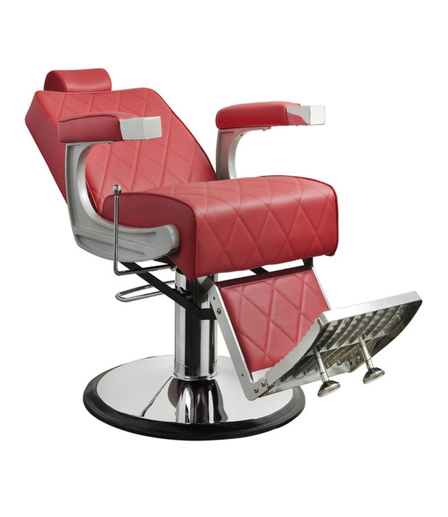 Hair Salon King Barber Chair (Red)