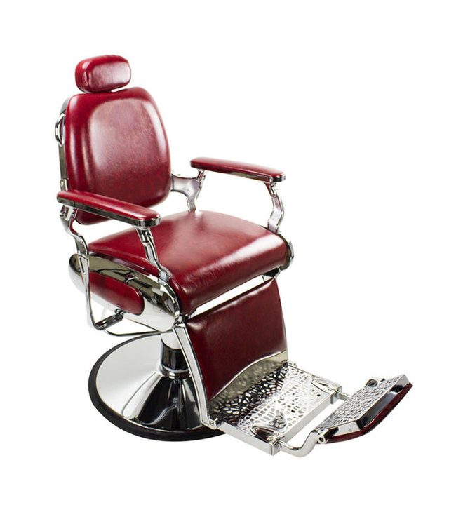 Hair Salon Roosevelt Barber Chair (Crimson)