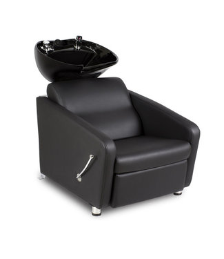 Hair Salon Klyne Shampoo Unit with Black Bowl