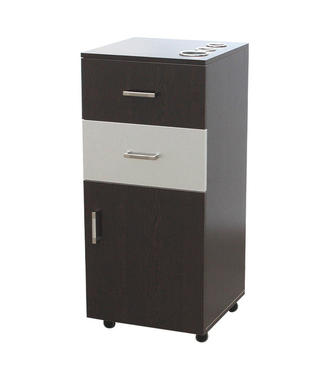 Hair Salon BELLA Rolling Styling Station (Black)