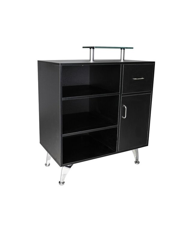 Hair Salon Glasglow II Reception Table (Black)