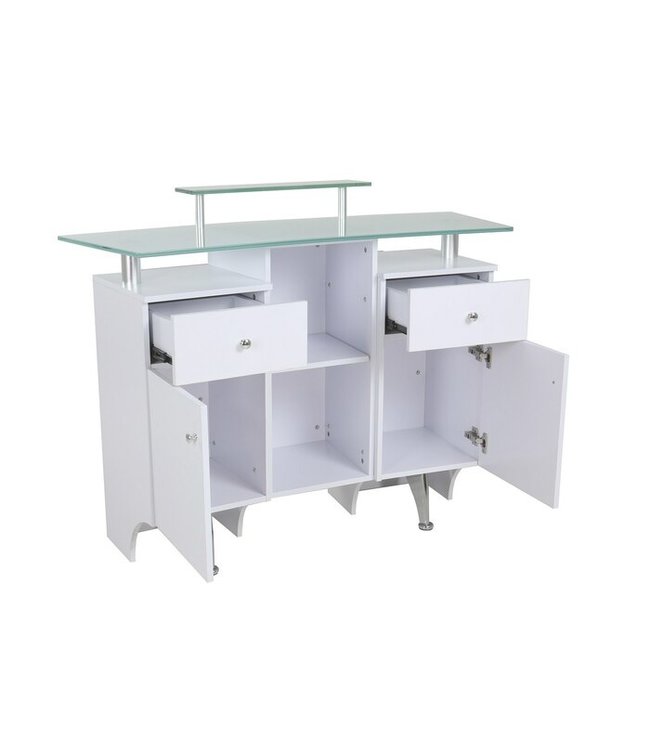 Hair Salon I Reception Table (White)