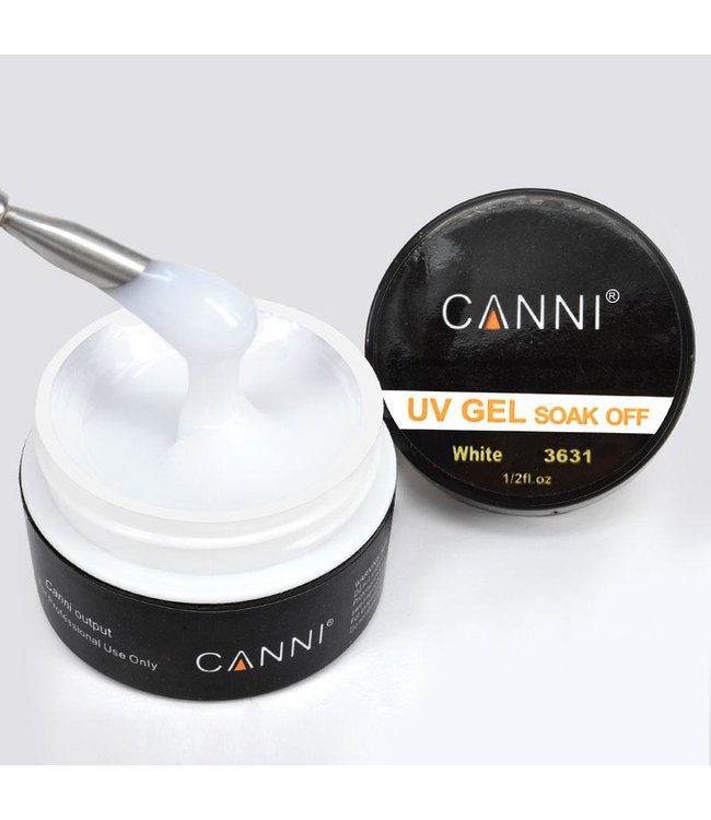 UV Gel White Color Thick Jelly Extension 0.5.oz