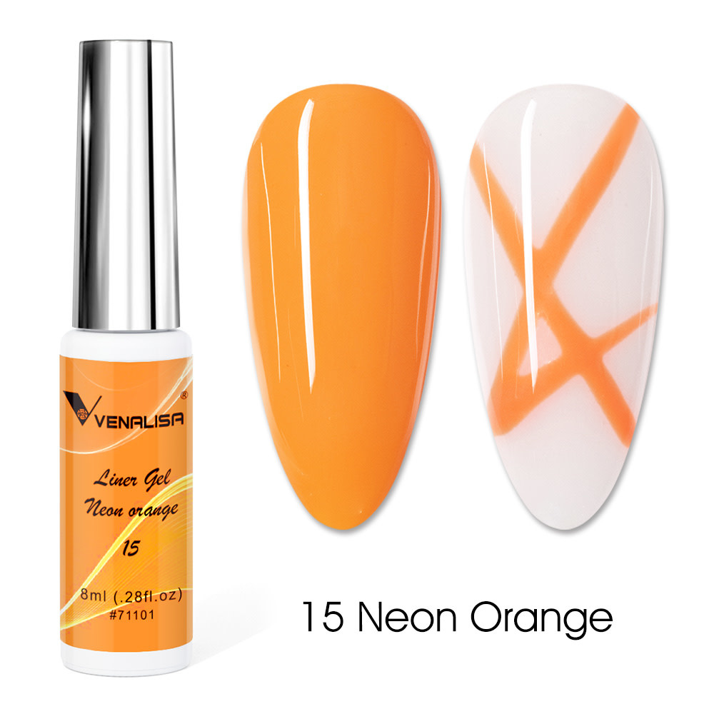 Gel polish Claresa NEON 1 orange 5 g - kupić Gel polish Claresa w Polsce | Gel  polish Claresa - tuffishop