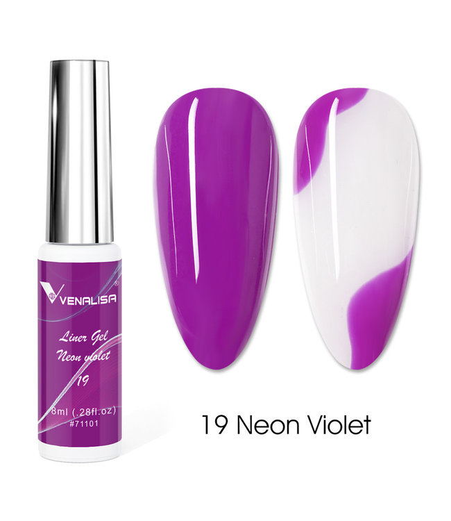 Buy VENALISA Purple Neon Gel Nail Polish Summer Bright Neon Color Soak Off Gel  Polish Nail Art Manicure Salon Designs Home DIY Use NH05 Online at Low  Prices in India - Amazon.in