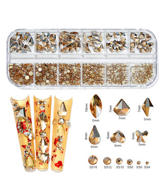 Crystal Diamond Stone Mixed Sizes