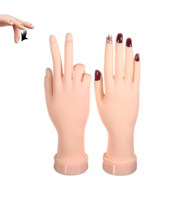 Soft Plastic Practice Hand