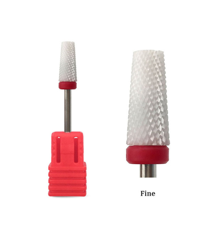 Tapered Barrel Ceramic Nail Drill Bits 3/32