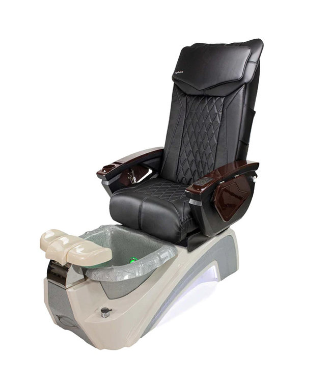 SNS  Pedicure  Chair S110 FDR White & Gray With LX
