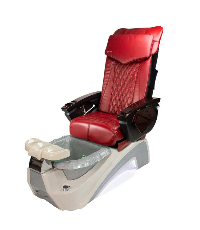 SNS  Pedicure  Chair S110 FDR White & Gray With LX