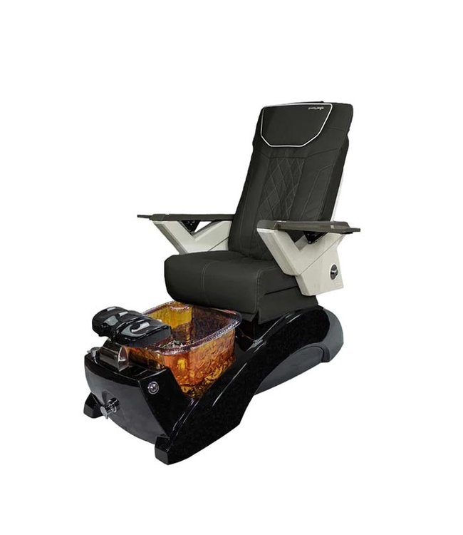 SNS  Pedicure  Chair S112  RCE  Black & Gold  With FX