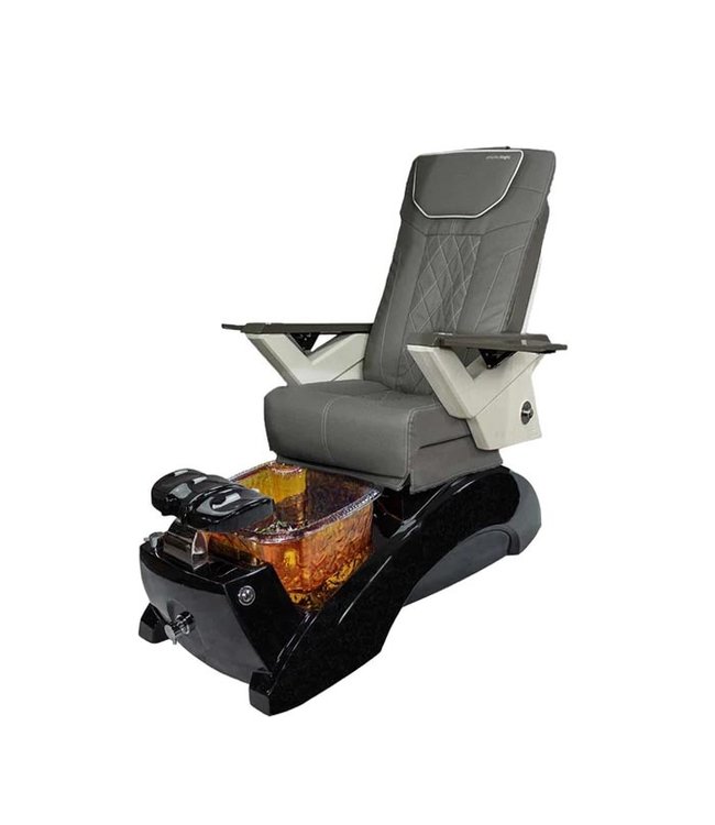 SNS  Pedicure  Chair S112  RCE  Black & Gold  With FX