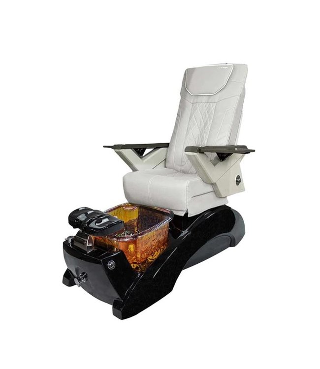 SNS  Pedicure  Chair S112  RCE  Black & Gold  With FX