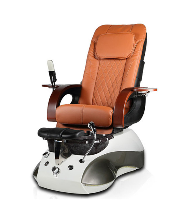 JA Pedicure Chairs S201 FED  Empress SE Gray & White