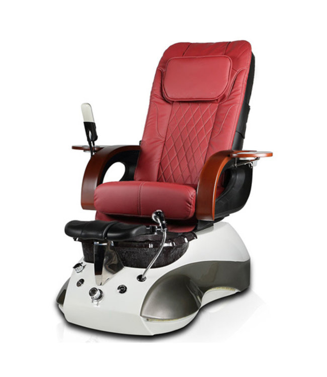 JA Pedicure Chairs S201 FED  Empress SE Gray & White