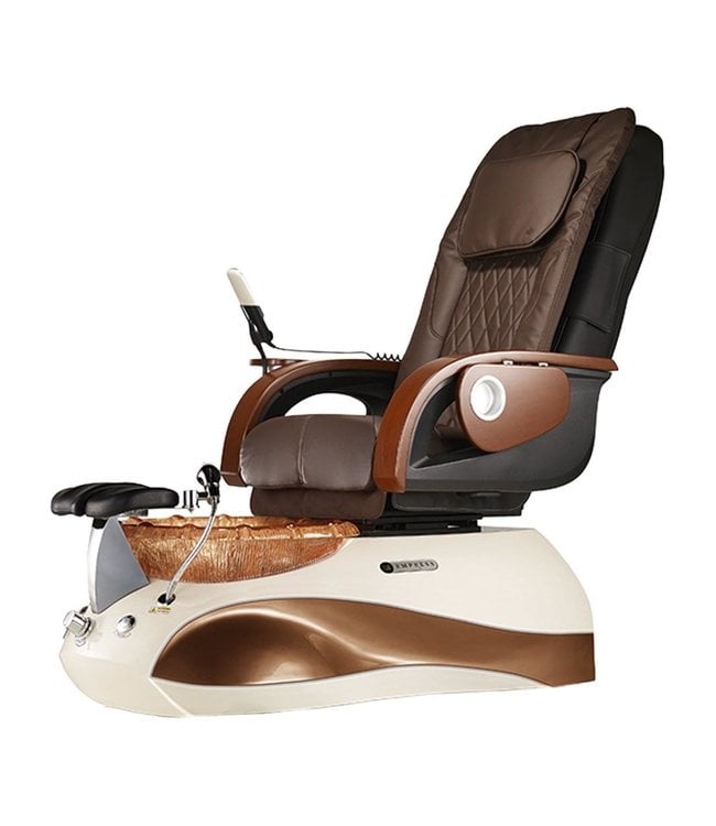 SNS  Pedicure  Chair S201 FED  Empress SE Gold & White