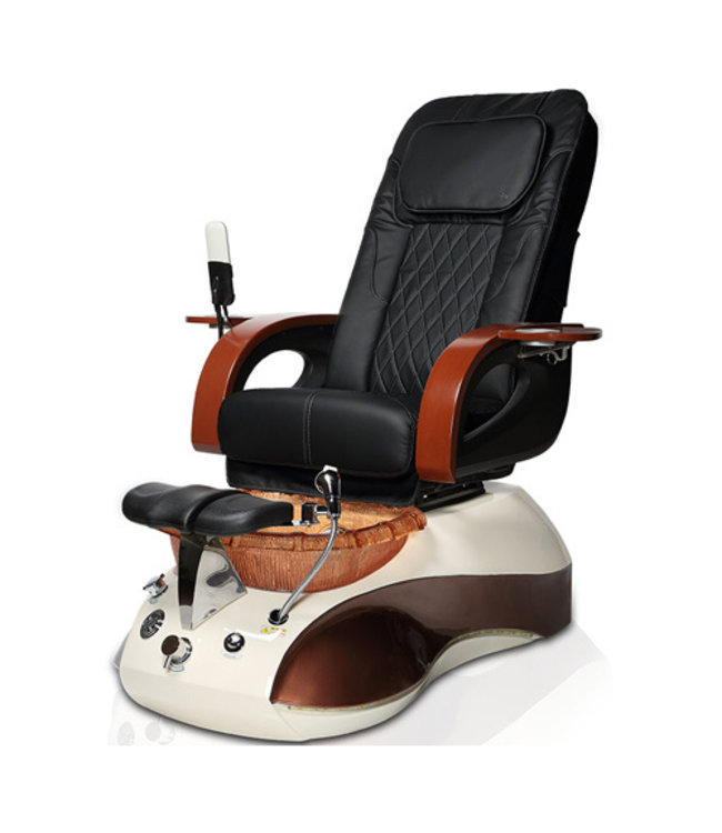 SNS  Pedicure  Chair S201 FED  Empress SE Gold & White