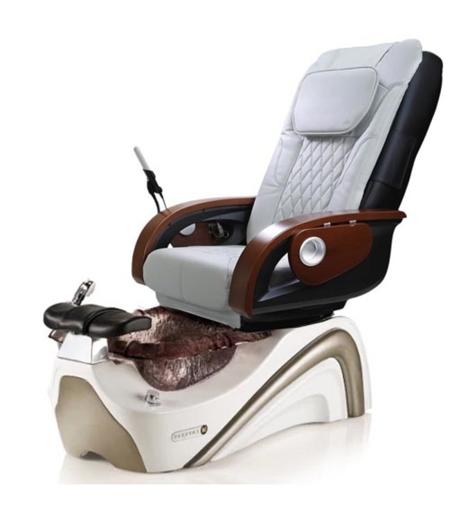 JA Pedicure Chairs S202  FED  Empress LE Gray & White