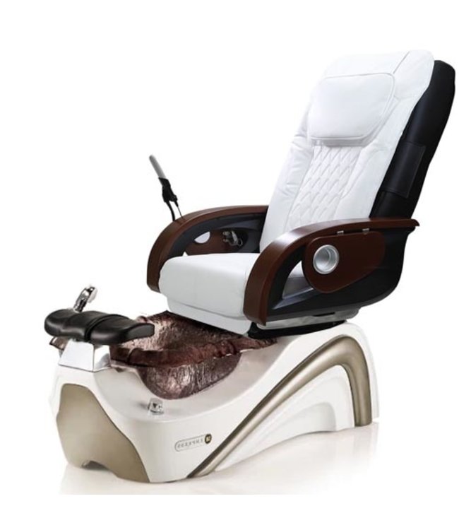 JA Pedicure Chairs S202  FED  Empress LE Gray & White
