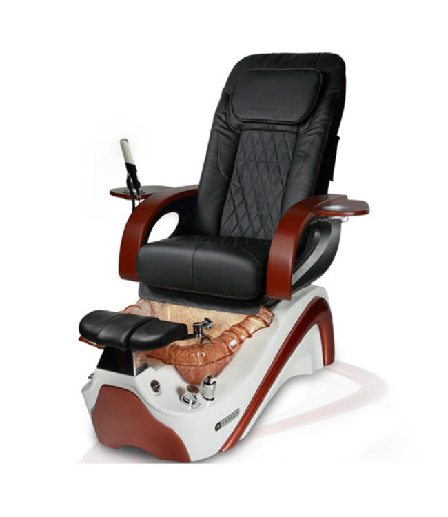 JA Pedicure Chairs S202  FED  Empress LE Gold & White
