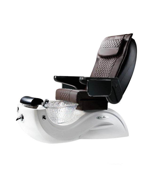 JA Pedicure Chairs S500  Cleo G5  Base White  & Crystal