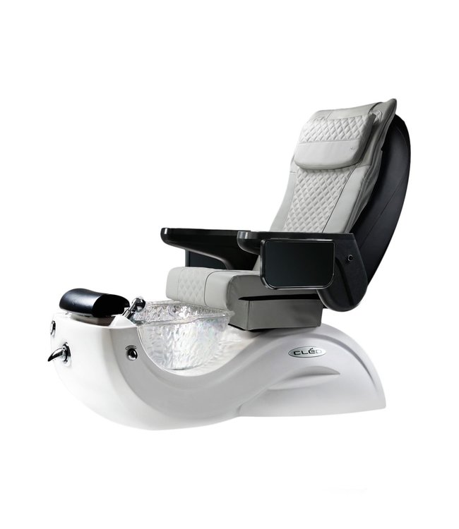 JA Pedicure Chairs S500  Cleo G5  Base White  & Crystal