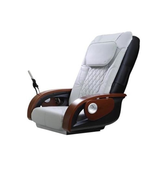 JA Pedicure Chairs S202  FED  Empress LE Gold & White