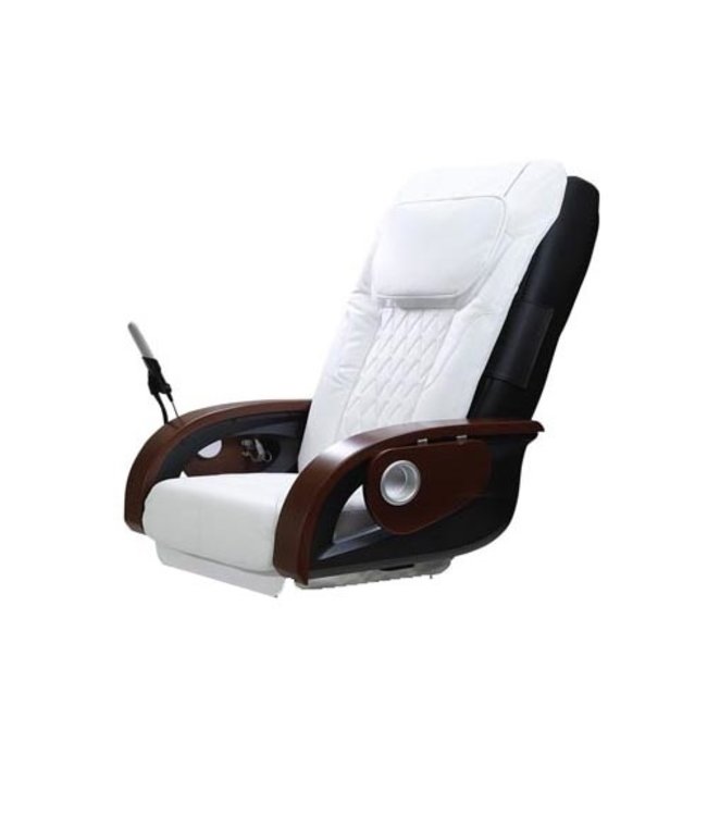 JA Pedicure Chairs S202  FED  Empress LE Gold & White