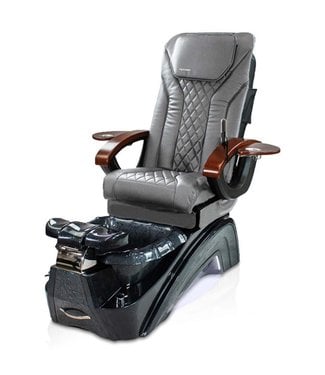 SNS  Pedicure  Chair S110 FDR Black & Dark Gray With EX