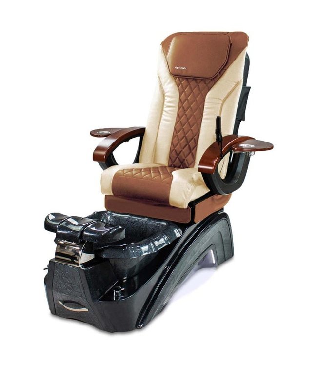 SNS  Pedicure  Chair S110 FDR Black & Dark Gray With EX