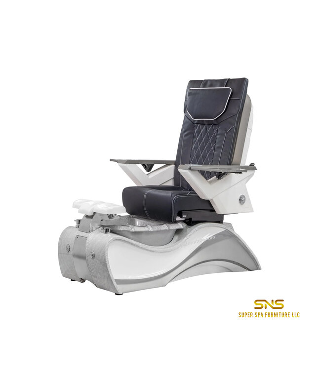 SNS  Pedicure  Chair S130  RCE  White  With FX
