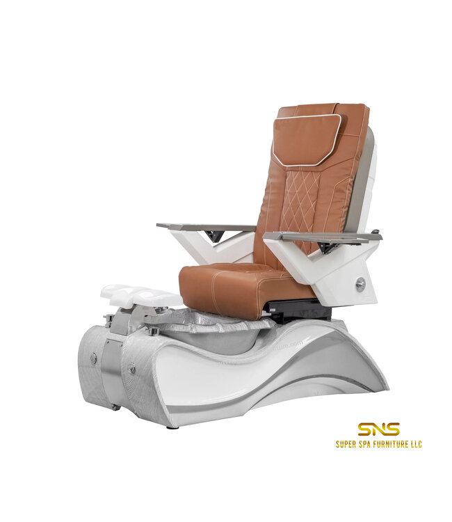 SNS  Pedicure  Chair S130  RCE  White  With FX