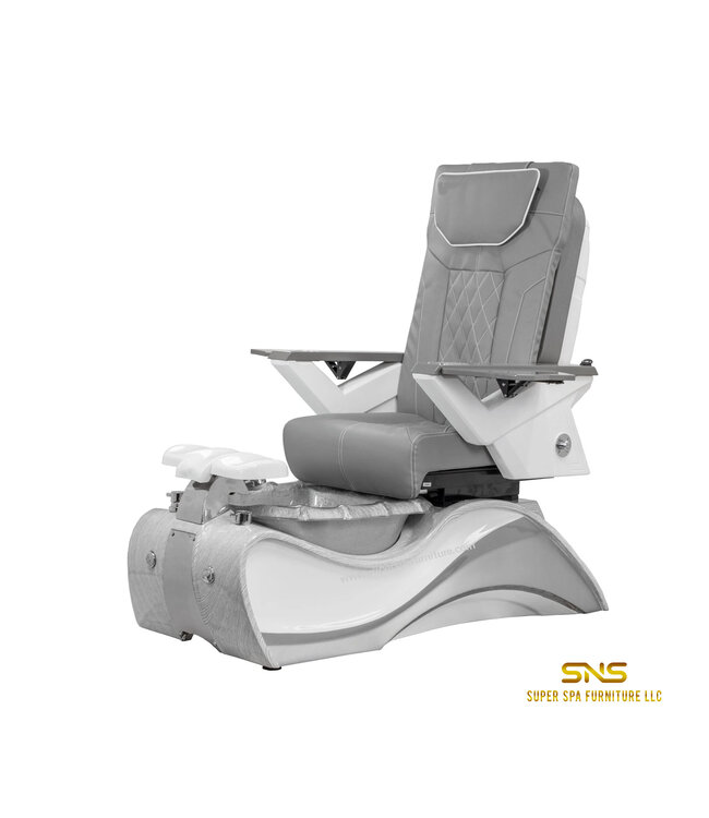SNS  Pedicure  Chair S130  RCE  White  With FX