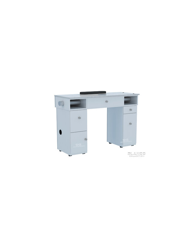 SNS BLANCO BL131 Nail Table With Pipe