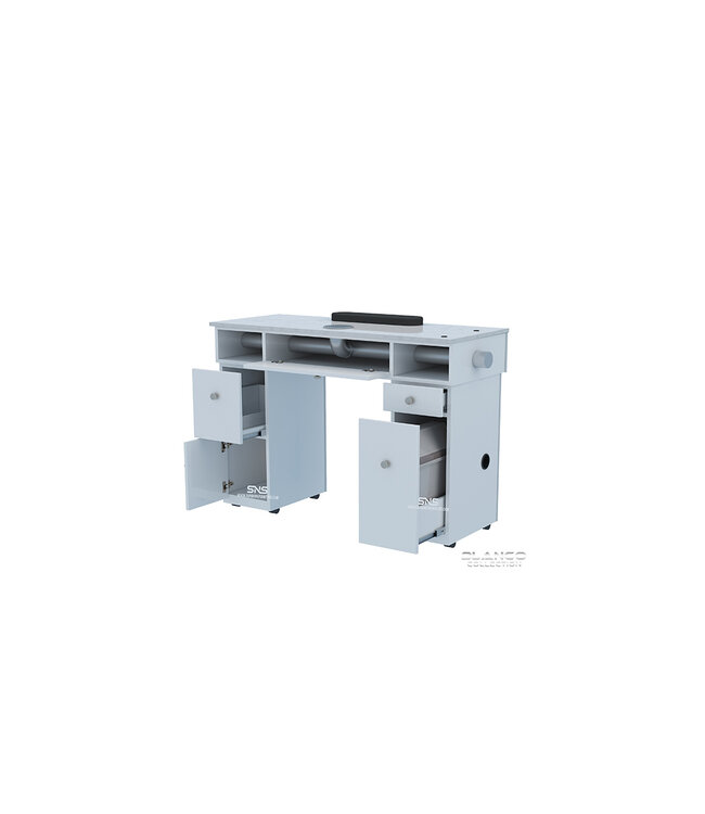 SNS BLANCO BL131 Nail Table With Pipe