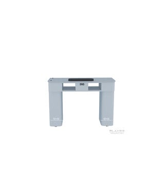 SNS BLANCO BL140 Nail Table  With Vent & LED Hole Lamp