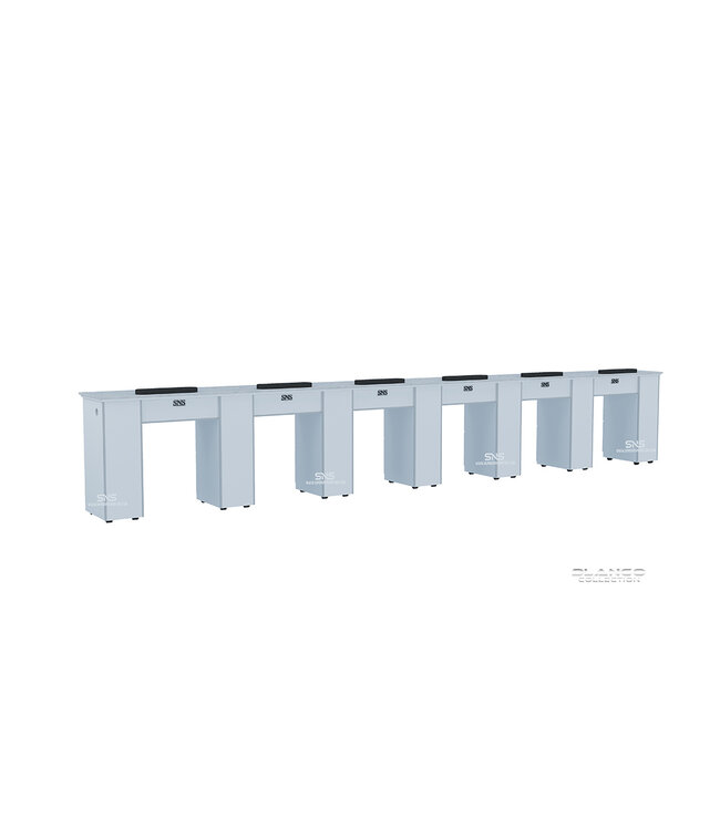 SNS BLANCO BL206  Nail Table (6 Unit)
