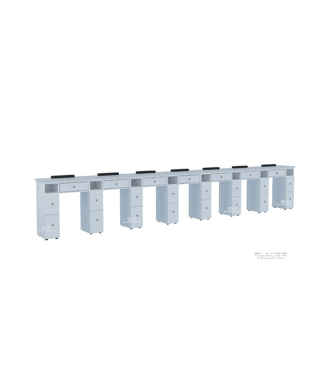 SNS BLANCO BL207  Nail Table  (7 Unit)